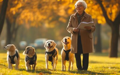 Comprendre les avantages des legs pour soutenir les chiens guides